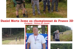 Championnat de France 2018 tir à l’arc 3D individuel LAGUIOLLE